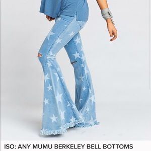 Berkeley Bell Bottoms-You’re a star